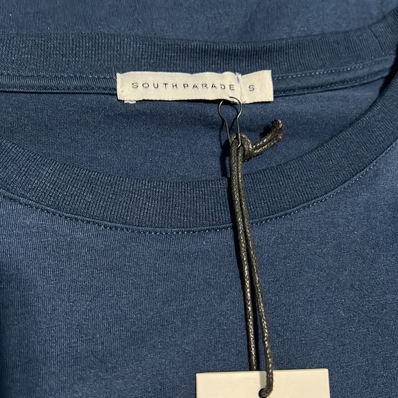 NWT South Parade Blue MUSE Graphic TShirt Small - Picture 7 of 7